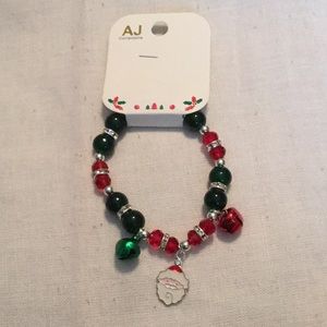 🎅 NWT Just Too Amazing Rhinestone Fun Elastic Bracelet Closet Must Have 🎅
